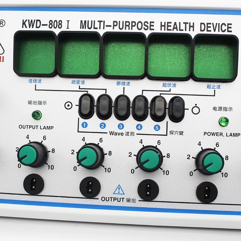 Electro Acupuncture Stimulator Machine Nerve and muscle Electroacupuncture therapy 6waveforms 6 Output EMS Massager 5
