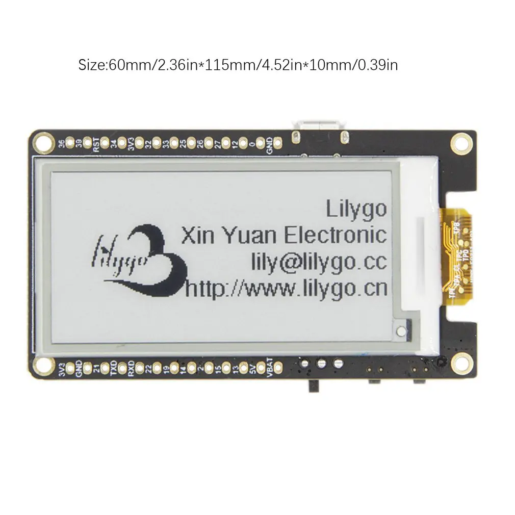 TTGO T5 V2.3 беспроводной WiFi базовый беспроводной модуль ESP-32 esp32 2,13 электронная бумага дисплей макетная плата