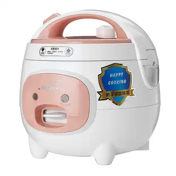 

220V 400W Electric Rice Cooker Household Kitchen Cooker Non Stick Inner Pot Multifunction Soup Steam Cooking Machine 2L-5L