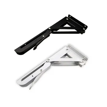 

Folding triangle bracket bracket iron rack wall wall hanging shelf book shelf partition load-bearing support frame