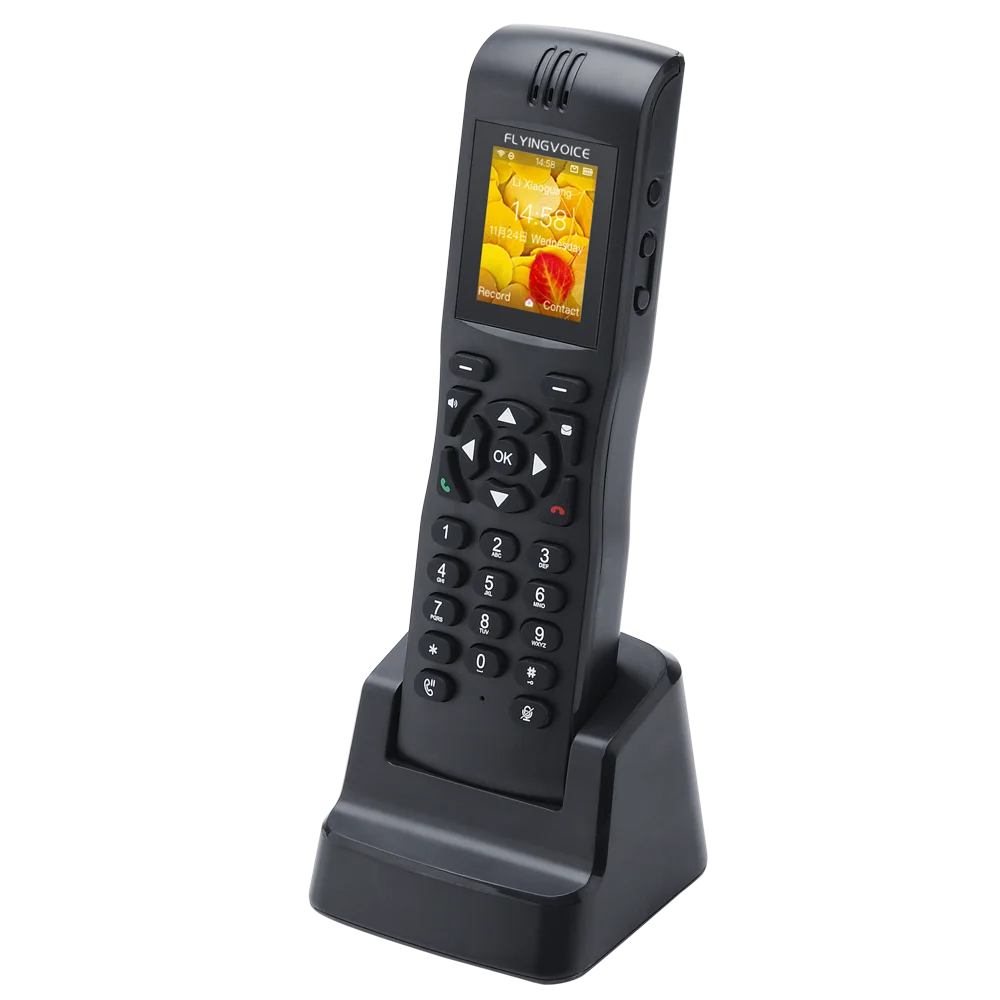 FIP16 Flyingvoice Портативный ip телефон протокол Беспроводной 2 4G WI FI 5G IP Phone с Цвет
