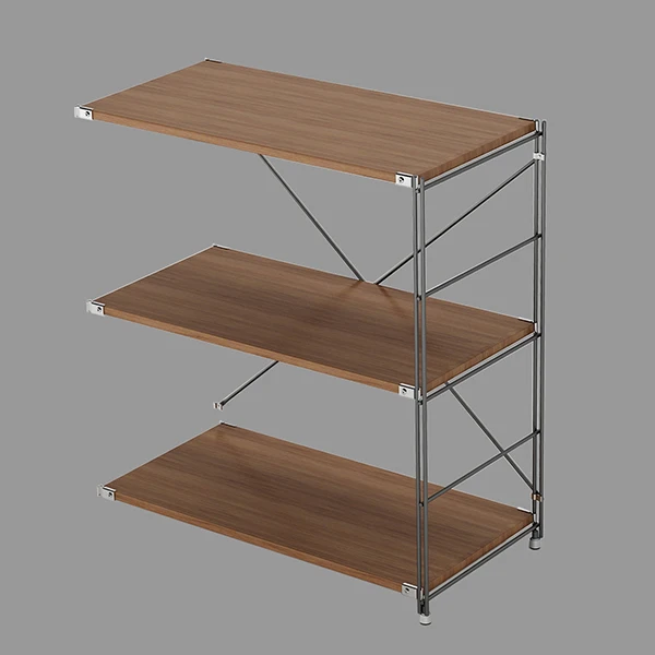 2floorB walnut Leeyang многослойный книжный шкаф для хранения домашней мебели - Color: 2floorB walnut
