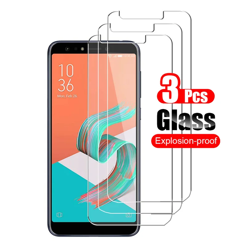 Закаленное стекло для Asus Zenfone 5 Lite ZC600KL 3 шт. защитная пленка из закаленного стекла