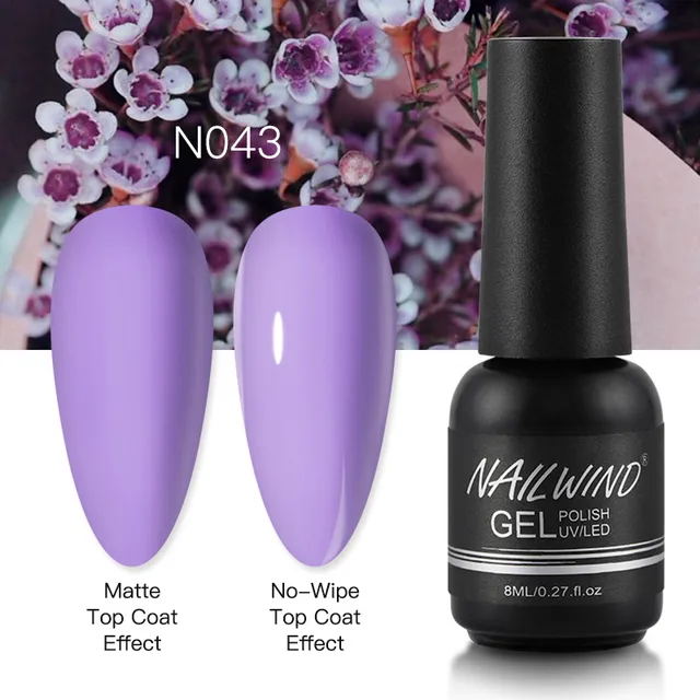 Nailwind Gel Nail Polish 8ml Semi Permanent Varnish Nail Art All for Manicure Need UV LED lamp Base Top coat Nails Gel Polish RE11-N043