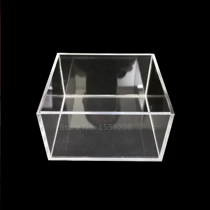 Decorative Acrylic Box Without Lid Clear Box Square Modern Display  Container Multi-Purpose For Office And Home - AliExpress