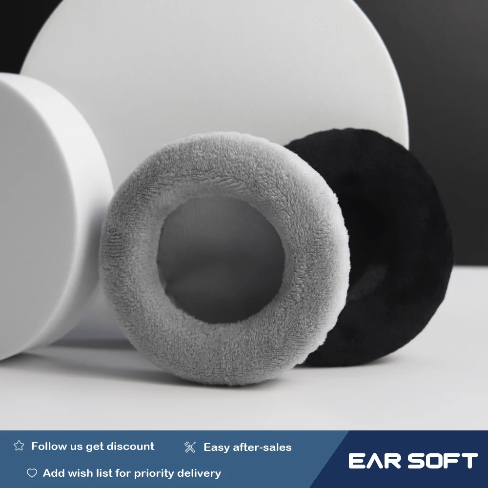 

Earsoft Replacement Cushions for Bluedio UFO Plus Bluetooth Stereo Headphones Velvet Ear Pads Headset Cover Earmuff Sleeve