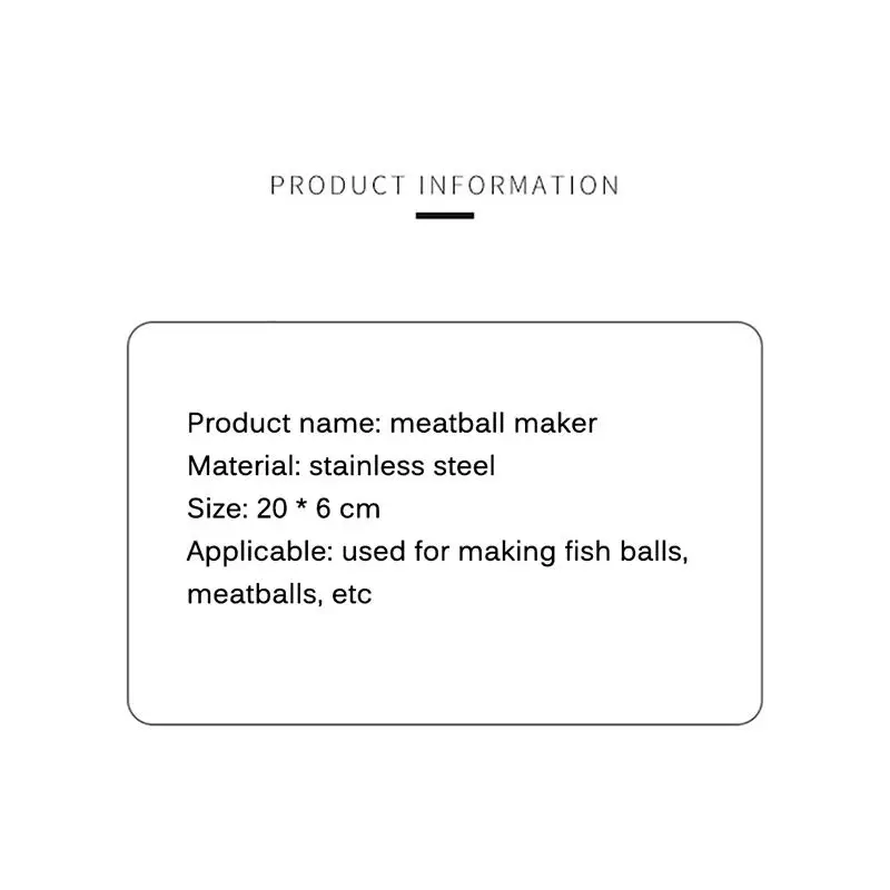Non-Stick Creative Meatball Maker Spoon Meat Baller With Elliptical Leakage Hole Meat Ball Mold Kitchen Utensil Gadget Meat Tool