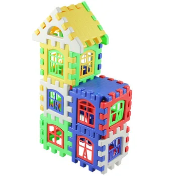 

Children Assembled Building Blocks, Educational Building Blocks Toy, DIY New House Shape Building Blocks Toy
