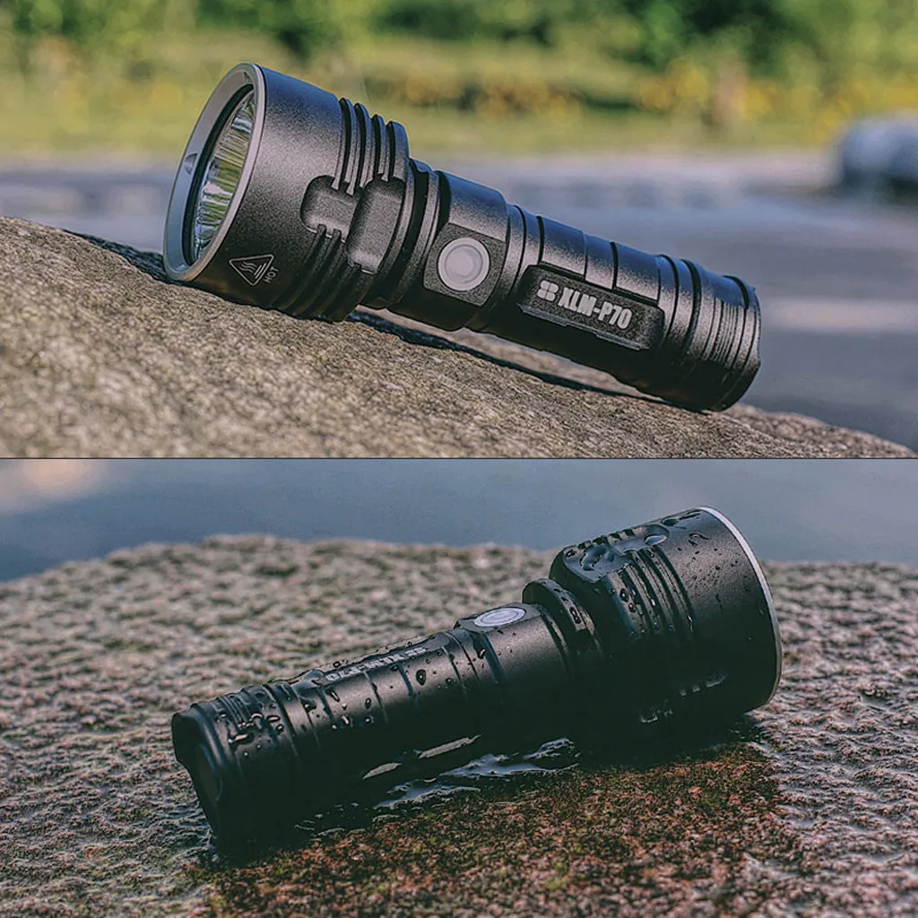 Cheap Super Powerful LED Flashlight L2 XHP50 Tactical Torch USB Rechargeable Linterna Waterproof Lamp Ultra Bright Lantern Camping #40 5