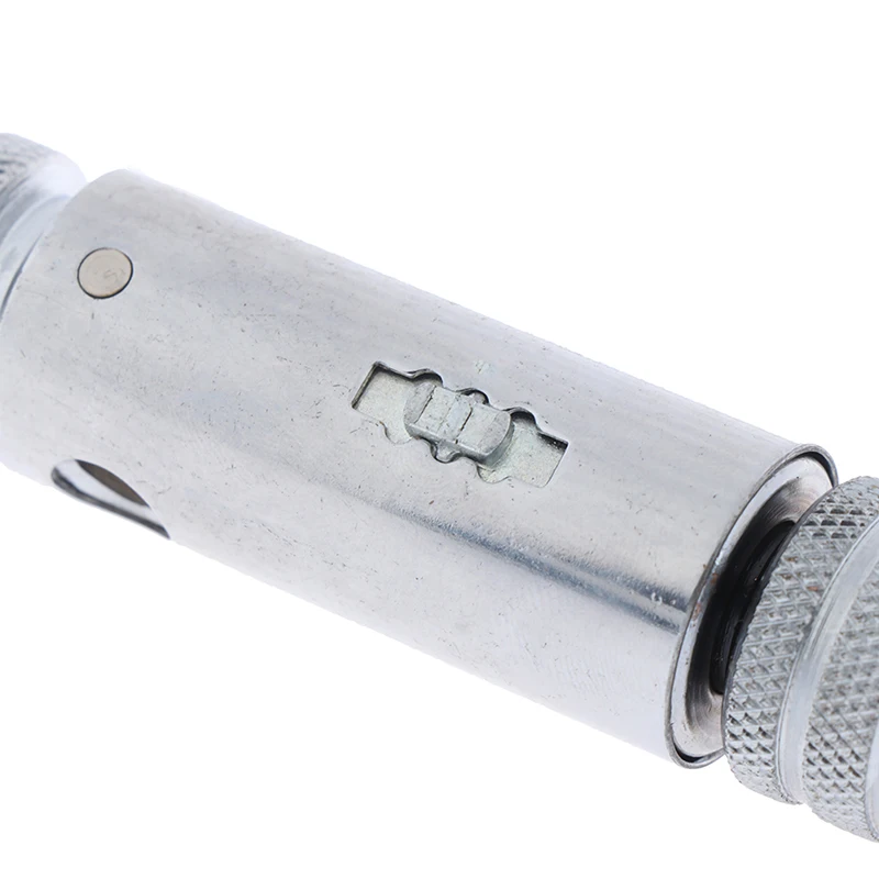 Adjustable 3-8mm T-Handle Ratchet Tap Wrench with M3-M8 Machine Screw Thread Metric Plug Tap Machinist Tool
