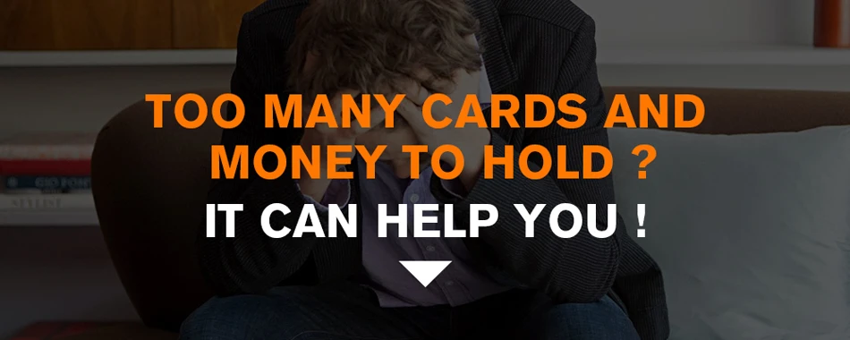 Smart Wallet Rfid Safe Anti-theft Card Holder