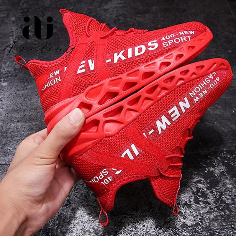 Sneakers Sport-Shoes Boy Basket Children Footwear Tenis-Infantil Lightweight Girl Breathable