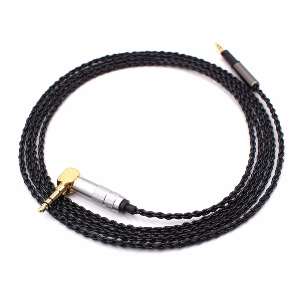 Free Shipping Audiocrast 1 2m 4 Cores Audio Upgrade Cable Compatible with HD598 HD558 HD518 HD 598 Headphones