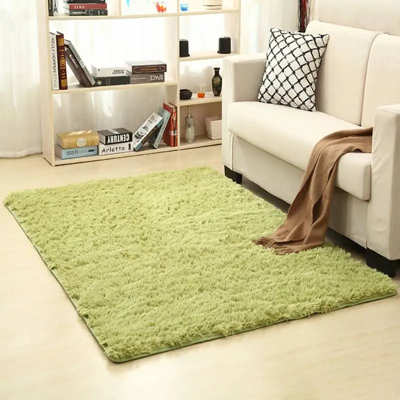 Soft Carpet Antiskid Modern Carpet Solid Rugs Carpet Thicker Bathroom Non-slip Mat Area Rug for Living Room Soft for Child Mat