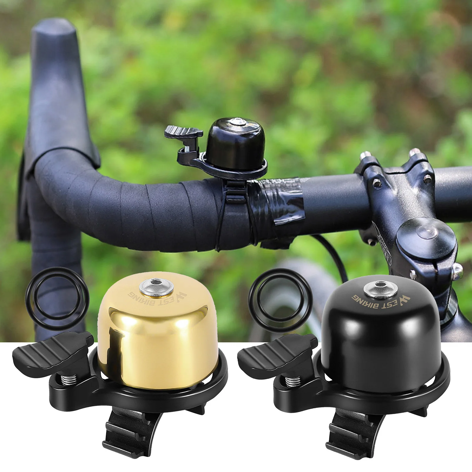 MTB Bicycle Bell Mountain Bike Handlebar Bell Ring Clear Loud Sound