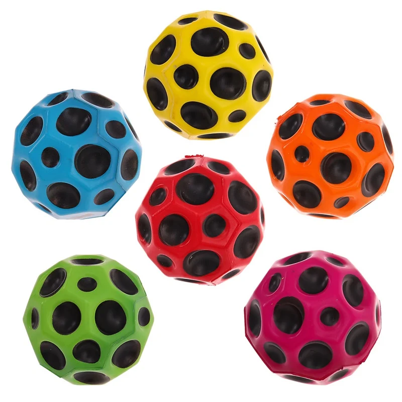 

Sporting Goods Special For Student Kindergarten Moon Ball Bouncing Ball - Random Color