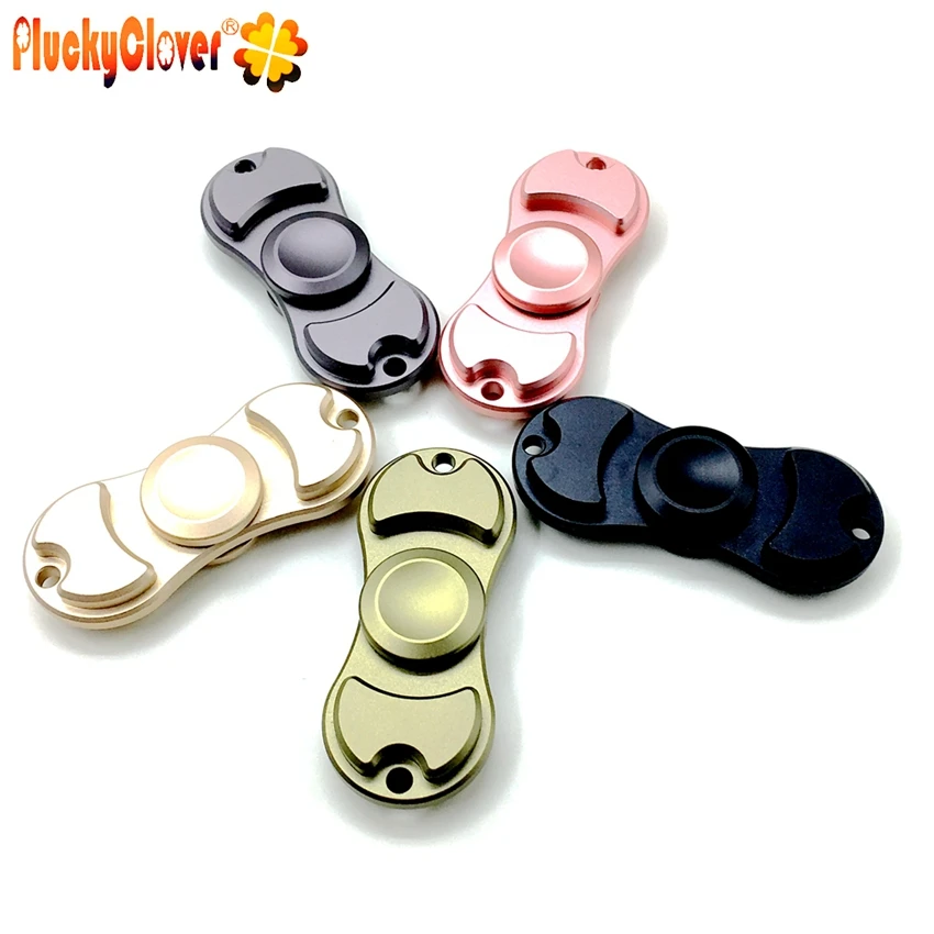 Colorful Aluminum Alloy Finger Spinner Adult toy for stress relief kids gift 