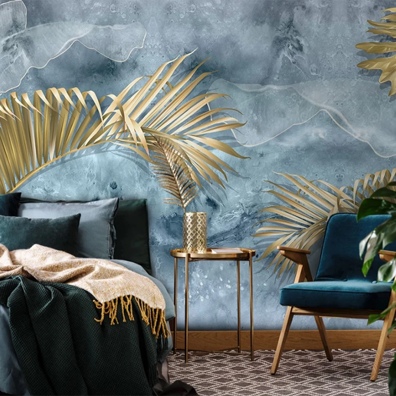 カスタム壁画壁紙漫画手描き美人愛の文字シルエット寝室の背景の壁の絵 壁紙 Aliexpress