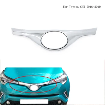 

16-19 For Toyota CHR C-HR Car Front Grill Grille Cover Trim Chromium Exterior ABS 2016 2017 2018 2019