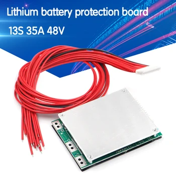 

13S 35A 48V Li-Ion Battery Protection Board Bms Pcm Pcb With Balance For E-Bike Electric Scooter