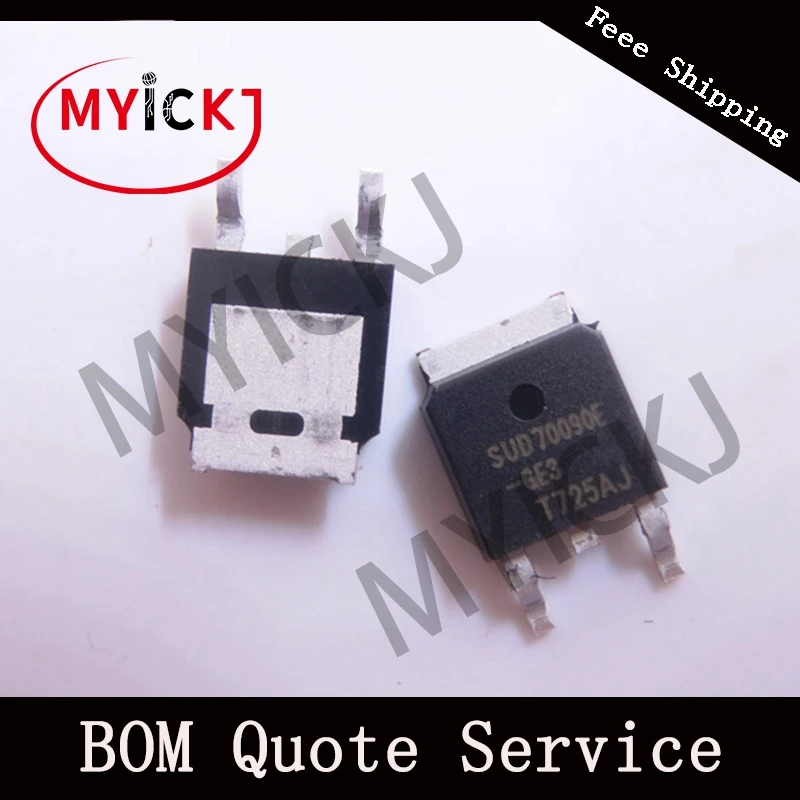 

10PCS SUD70090E-GE3 TO-252 N-Channel 100 V (D-S) MOSFET IC CHIP