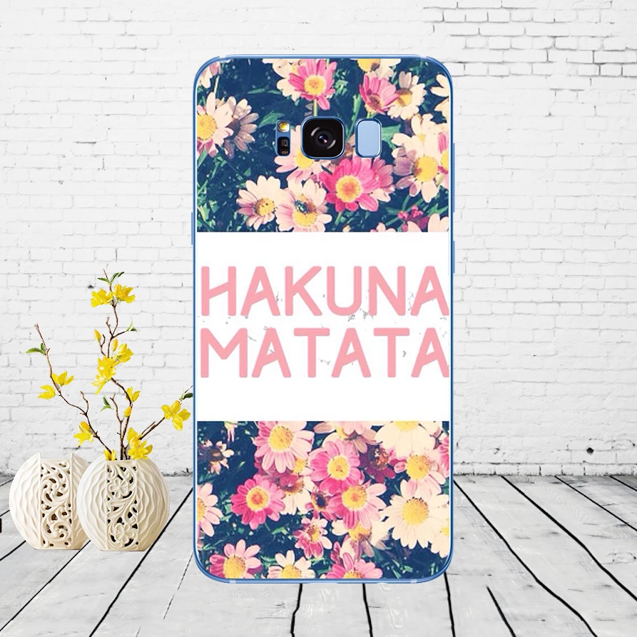 9 103DD hakuna matata The Lion King Мягкий силиконовый чехол для Samsung Galaxy S6 S7 edge S8 S9 S10 plus A70 A50 чехол - Цвет: 9
