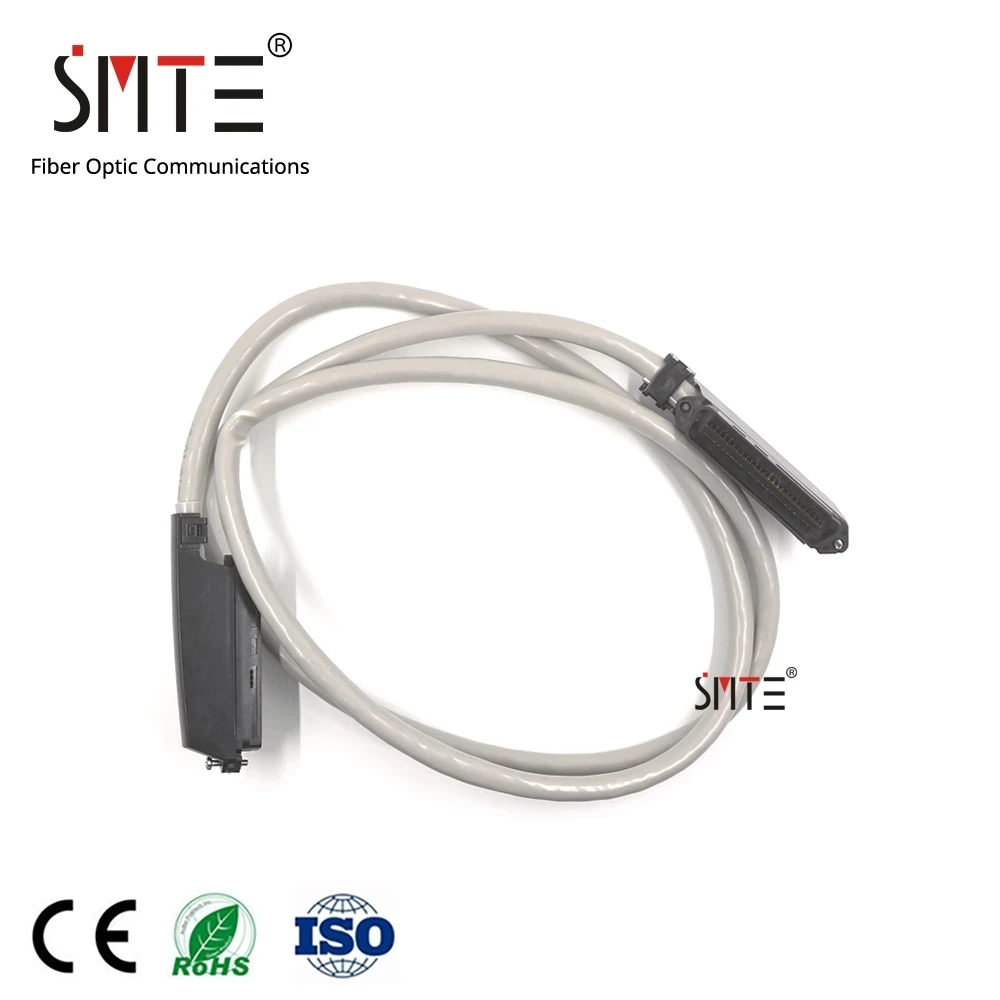 cat3 25 pair amphenol telco cable dslam 90degree 50pin rj21 male to blunt open for cisco vg224 5ft 15ft CAT3 25-Pair Amphenol Telco Cable DSLAM 90Degree 50Pin RJ21 Male to blunt (open) For CISCO VG224 5FT 15FT