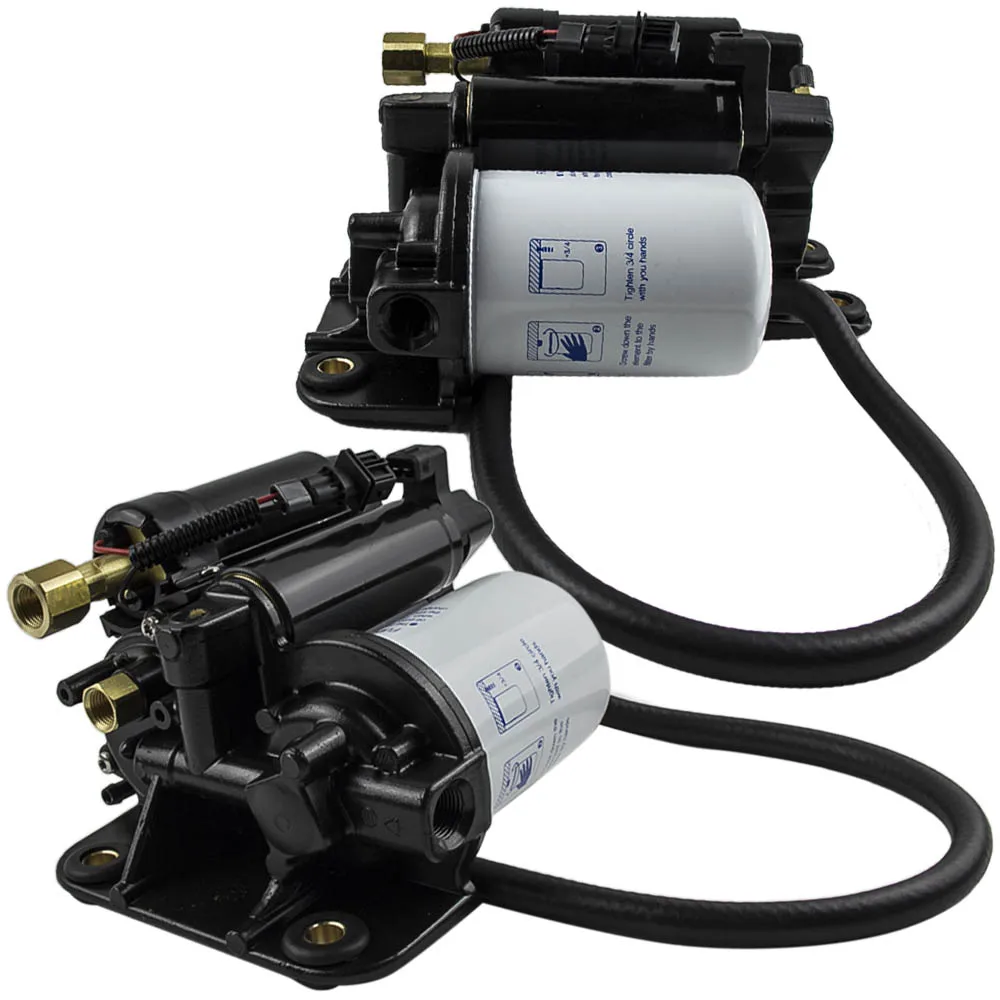 Electric Fuel Pump Assembly X2 For Volvo Penta 4.3l 5.0l 5.7l 21608511