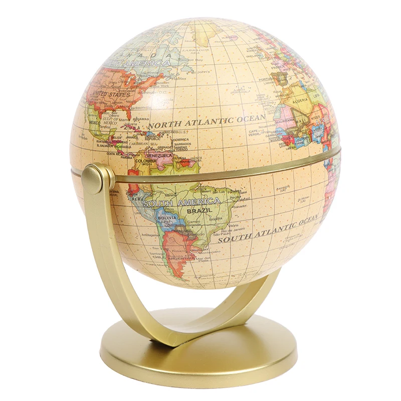 Terrestrial Earth Globe World Map With Stand Geography Education Toy Home Decoration Office Ornament Kids Gift | Канцтовары для