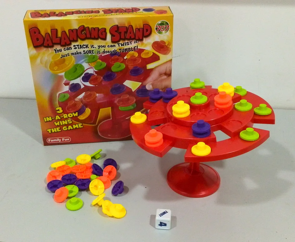 

Children'S Educational Toy Balance Table Jenga Balance Toys Parent And Child Interactive Tabletop Game Toy