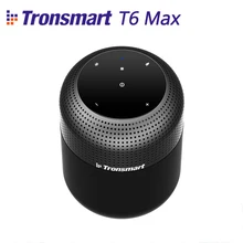 60 Вт Tronsmart T6 Max Bluetooth 5,0 динамик глубокий бас 360 градусов объемный звук домашний кинотеатр Колонка TWS голосовой помощник NFC IPX5