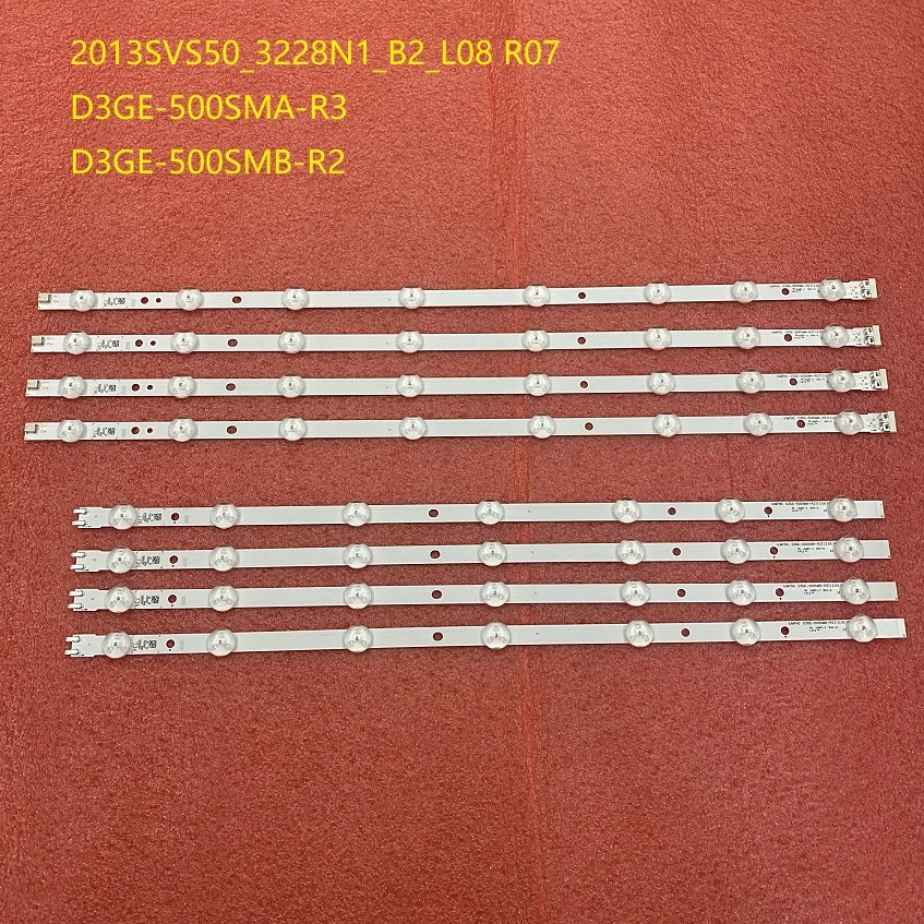 8pcs LED backlight strip for Samsung UN50H6203 UN50J6200 UN50H6201 UN50H5203 UN50EH5000 BN96-28770A 28771A BN96-35206A 35207A |