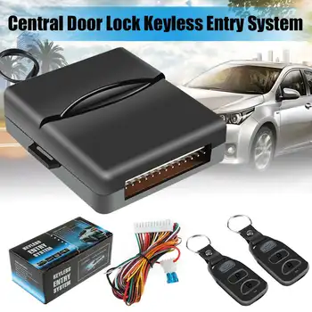 

Universal Auto Car Remote Central Lock Kit Locking Keyless Entry System with Remote Controllers Anti Theft Alarm Systems