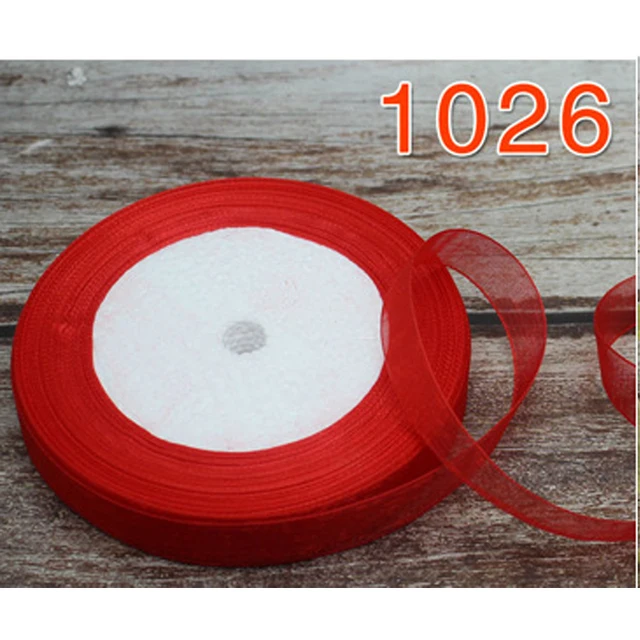 45 yard Snow Yarn Organza Gauze Ribbon Knitting Weaving Plastic Mesh Sheet Handbag Wedding  Hair Accessories  DIY Scrapbooking 8