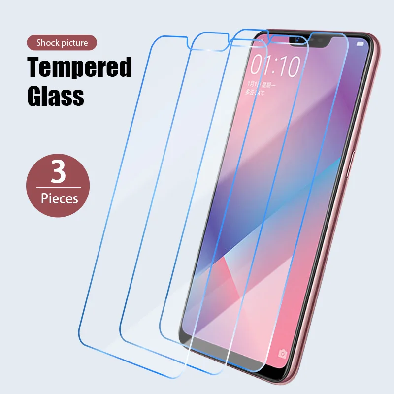 Защитное стекло для OPPO A9 A9X A8 A7 A7X A5 A5S A3 A3S 9H HD 1 шт./2 шт./3 шт. защита экрана на A12S A12 A12e