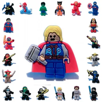 

1pcs PVC Cool Cartoon Figure batman Hulk Fridge Magnets Star Wars Decorative Magnets Pixel Ninja Home Decoration Accessories