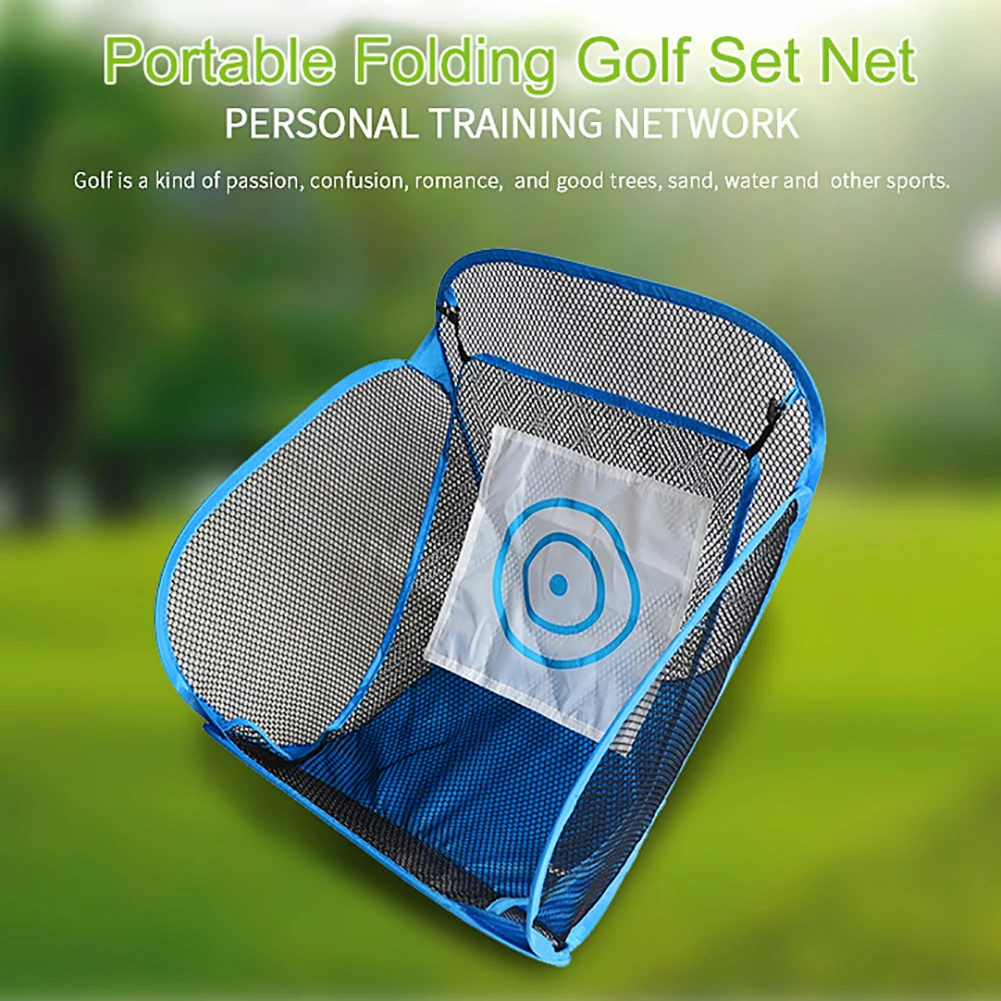 Indoor Outdoor Portable Golf Practice Net Golf Hitting Cage Garden