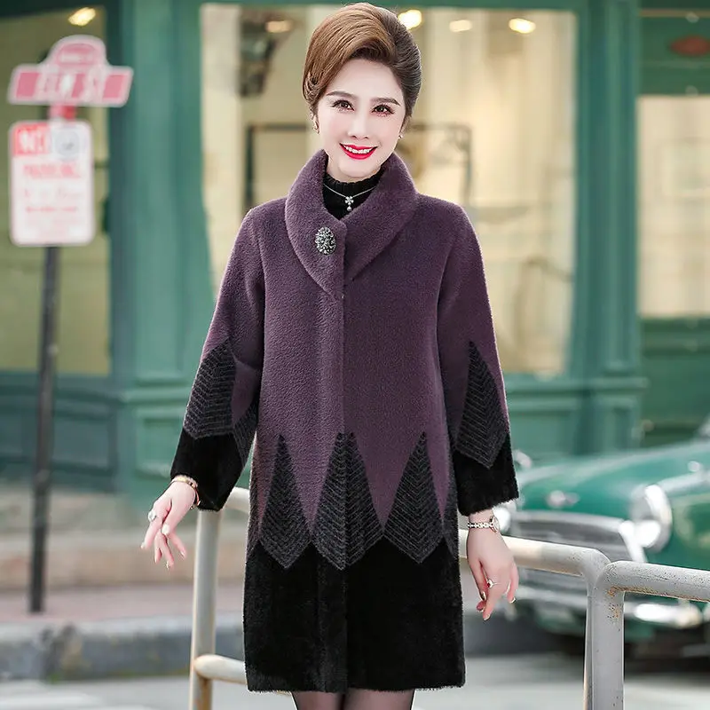 Women Winter Jacket High Quality Thick Imitation