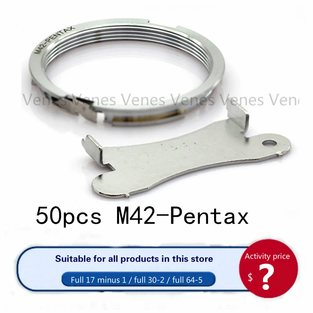 

50pcs/lot Adapter ring for M42-Pentax，lens Adapter For Canon EOS EF Lens to Camera Leica M Mount Camera M10-D/M10-P/M10/M9-P