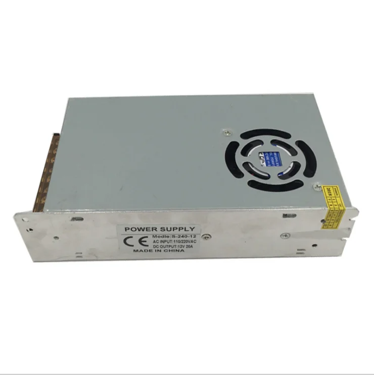 220 В до 12V20a импульсный источник питания монитор СВЕТОДИОДНЫЙ Автомобильный источник питания DC12V Регулируемый постоянного тока блок питания