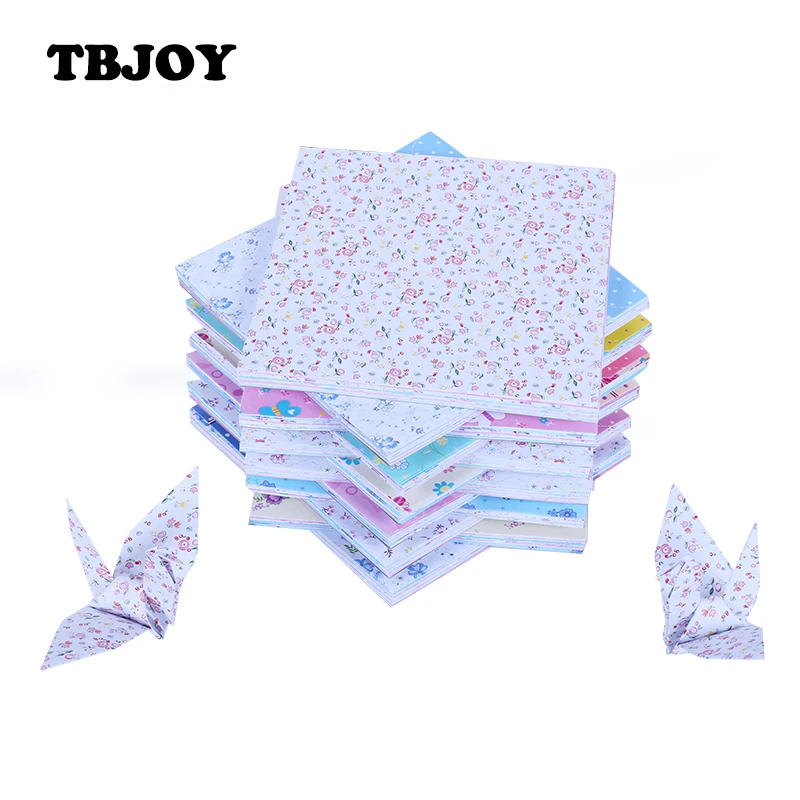 100 шт./компл. 15*15 см DIY квадратные Цветочные скрапбукинговые подушечки бумага