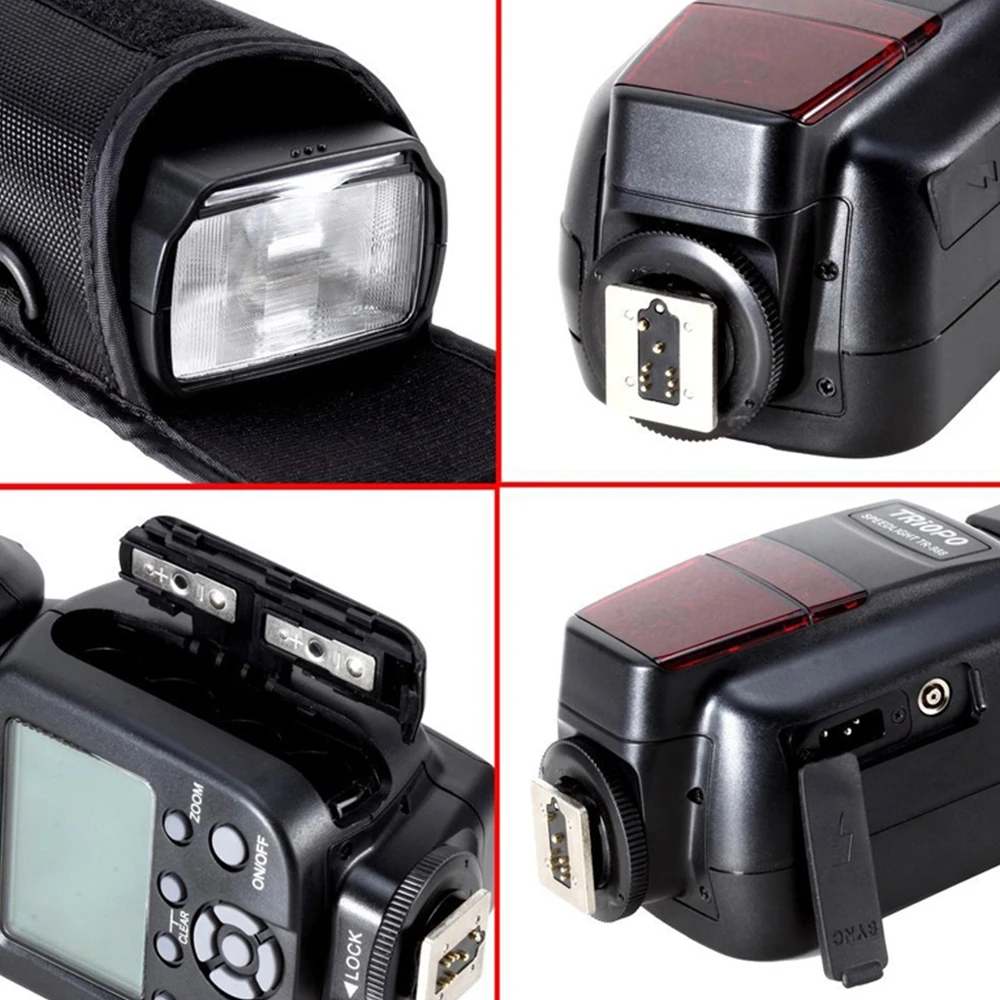 TRIOPO TR-988 TTL HSS High Speed Sync Camera Speedlite Flash for Canon and Nikon 6D 60D 550D 600D D700 D800 Digital SLR Camera 6