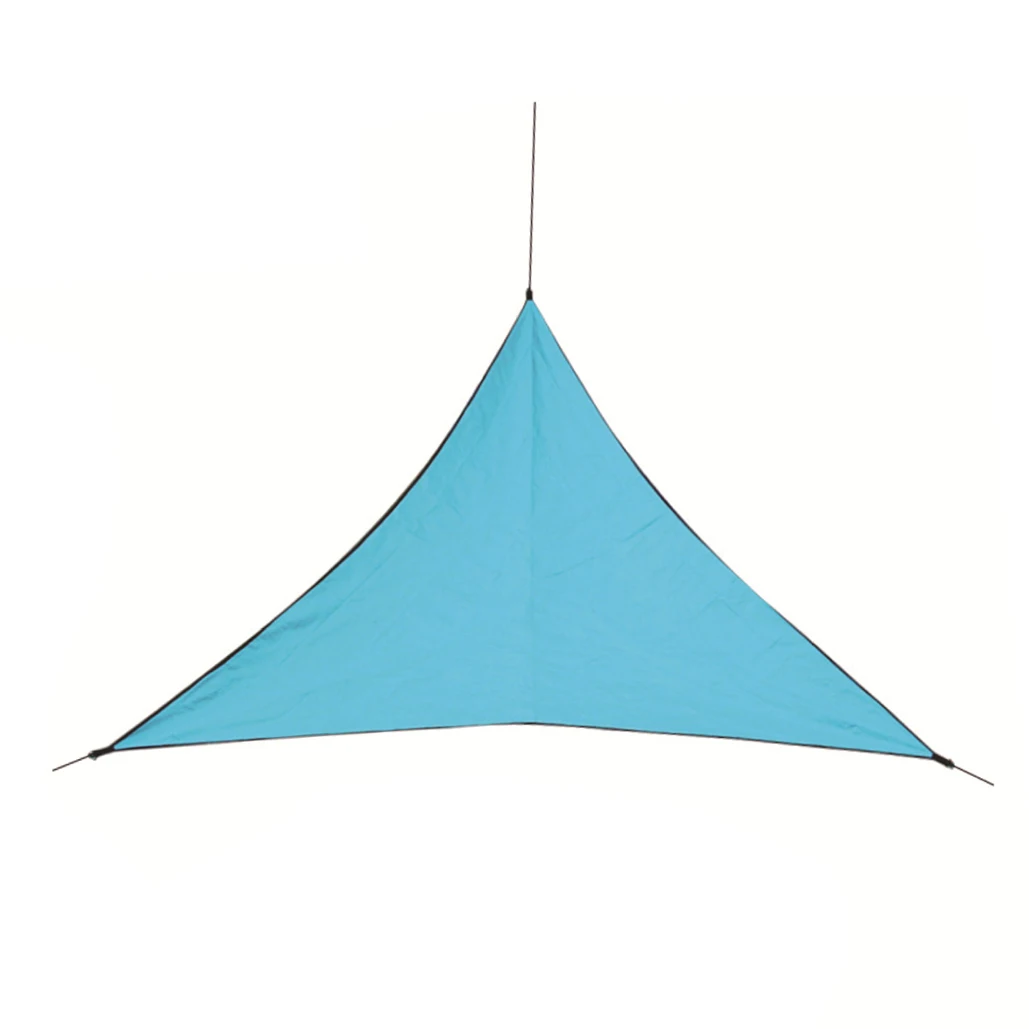 Открытый Кемпинг Тент Палатка с защитой от солнца водонепроницаемый треугольник УФ Солнечный тент парус комбинированная сетка для сада балкон игровая площадка