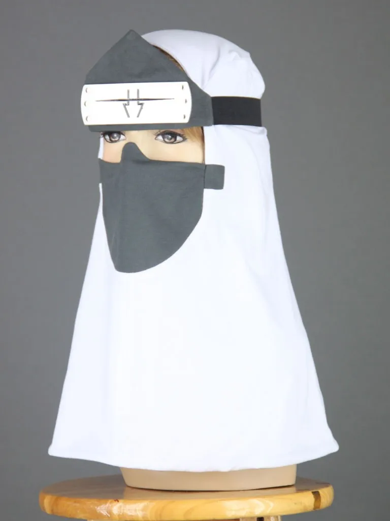 Наруто Akatsuki Какузу капот косплей маска ниндзя COS с капюшоном маски аксессуары
