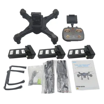 

LH-X38G Drone Dual GPS WIFI FPV Drone With 4K Camera Remote Control Helicopter RC Drone Professional Drone w/ 3*Batteries