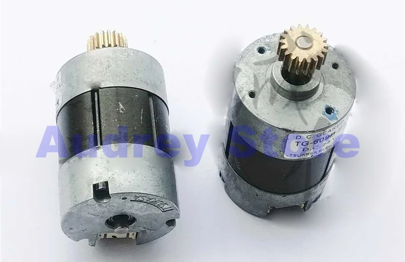 Импортная разборка Tsukasa DC щетка бесплатно редкоземельный двигатель tg-609b-e314 DC24V