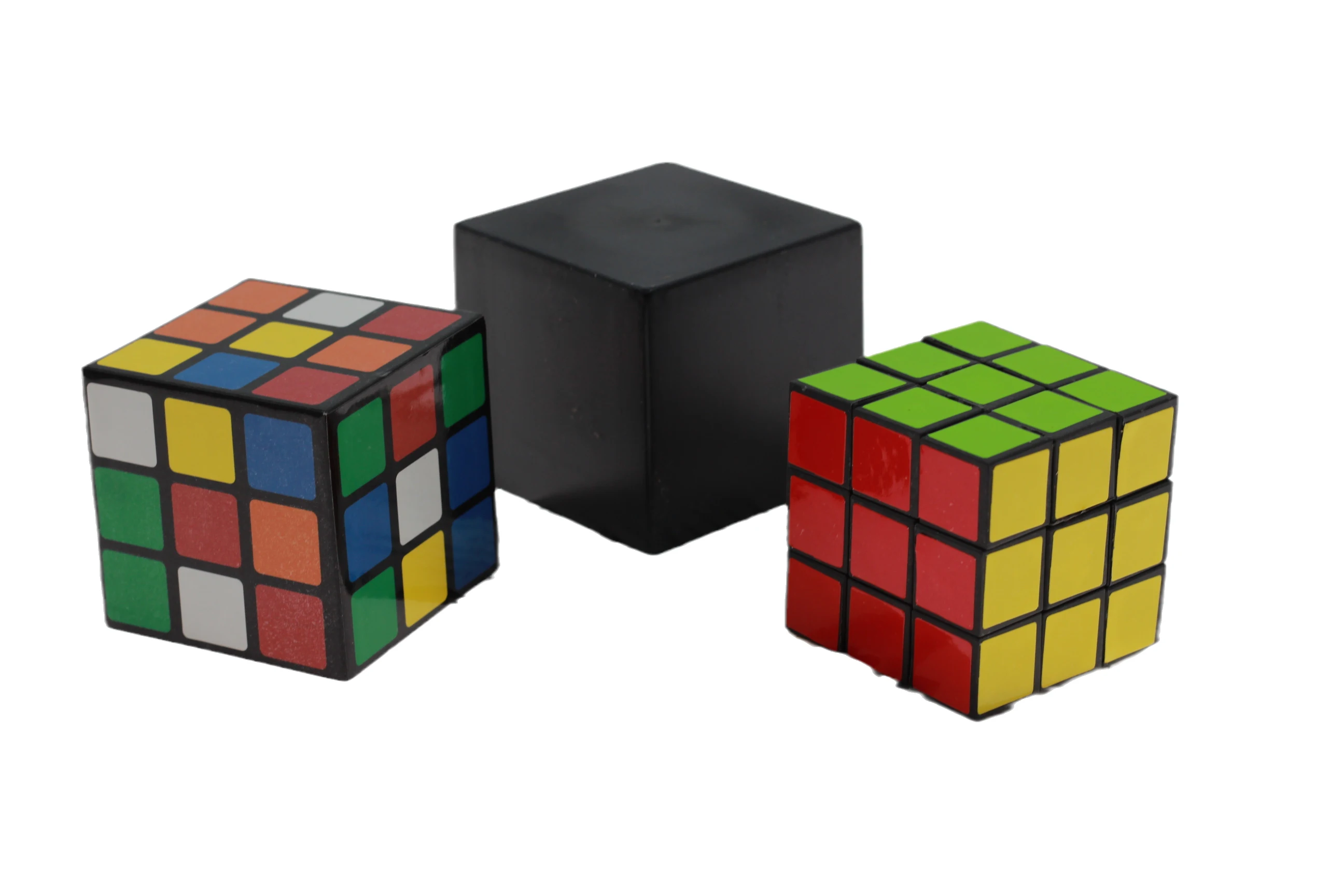 Triple Diko Cube Magic Props Magic Cube Illusion Magic Disappear Toys Tricks 