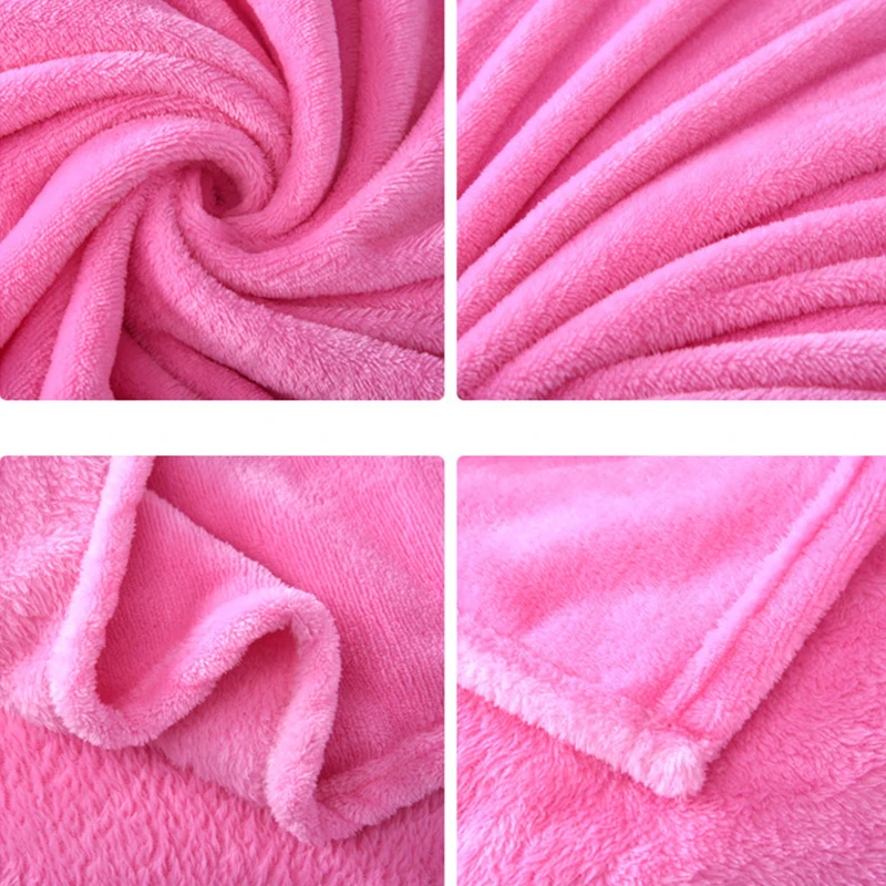 best Bedding 70x100cm Blanket Swaddling Wrap Toddler Blankets Coral Fleece Single Warm Student Office Winter Cover Leg Nap Bedding Blanket mattress topper