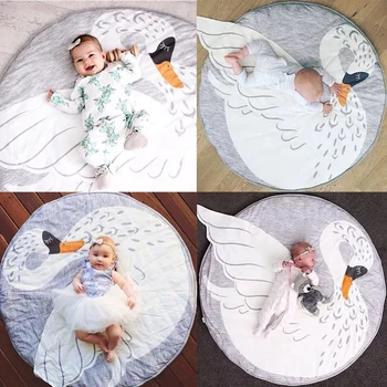 

Baby Playing Game Mat for Child Floor Crawl Mats Swan