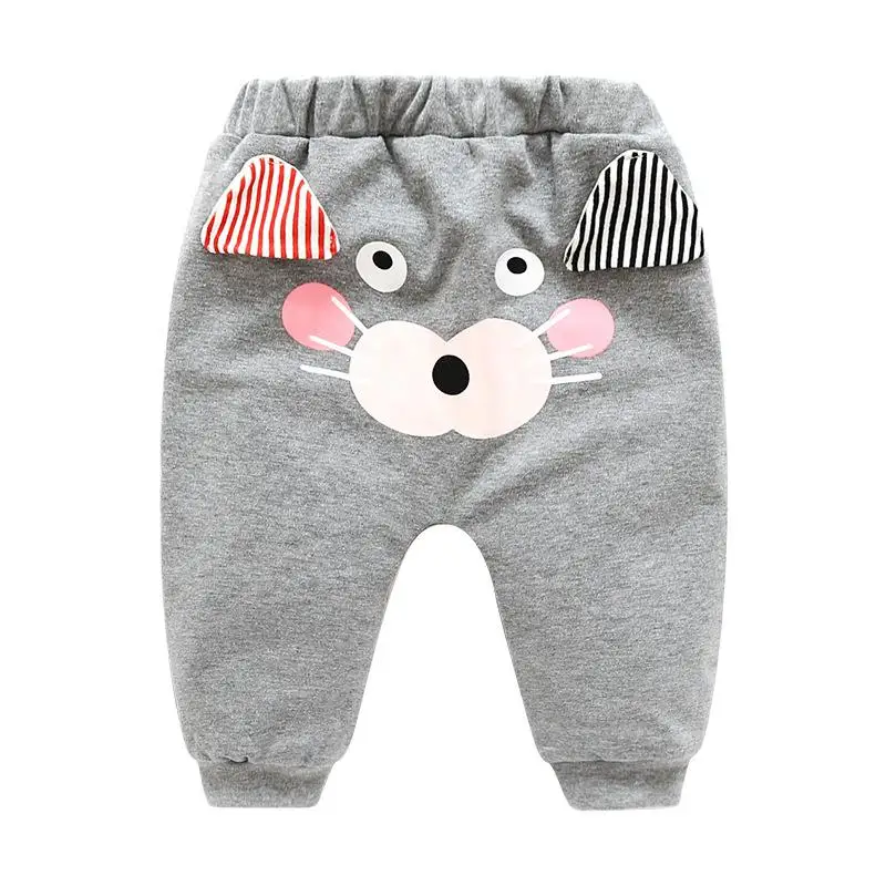 Популярные весенне-осенние детские леггинсы Хлопковые Штаны для маленьких мальчиков штаны для маленьких девочек, модные детские брюки - Цвет: p16